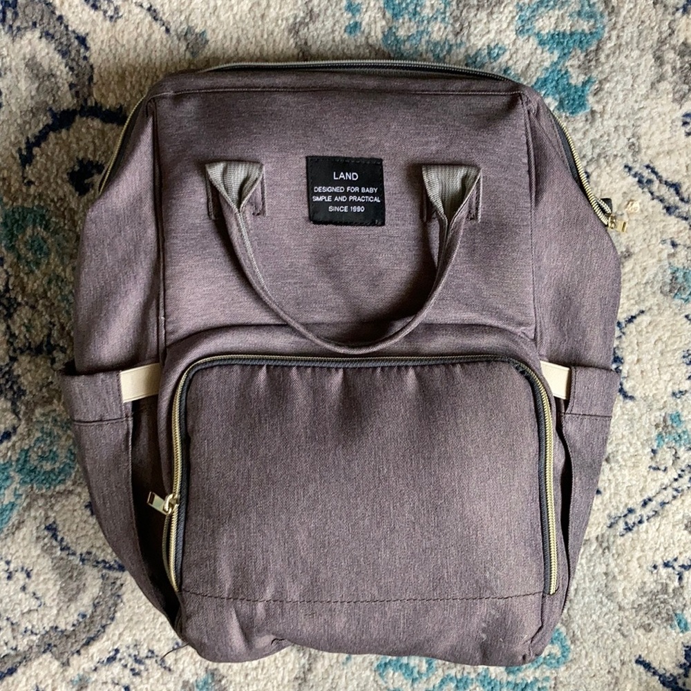 Land diaper backpack gender neutral